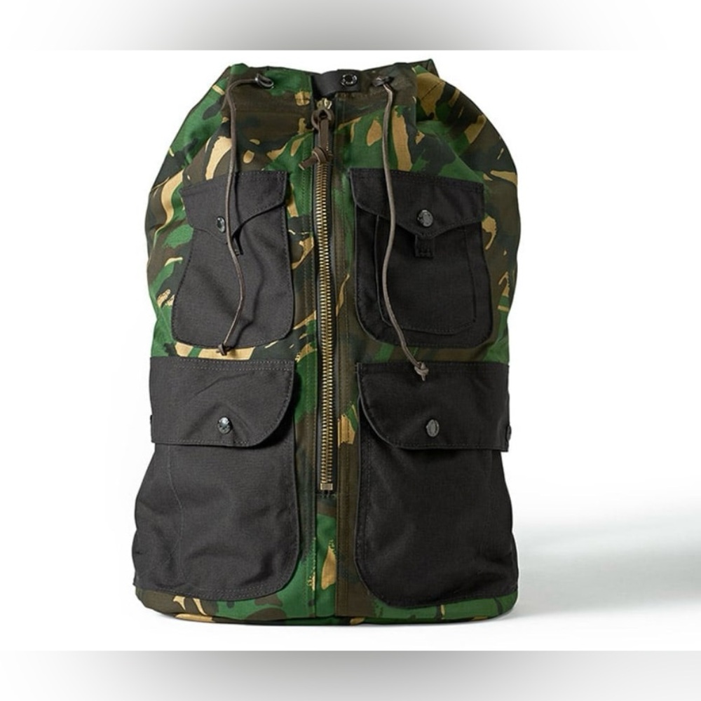 Filson Duffle Camo Green and Black Backpack (Brand New) Sold out everywhere!